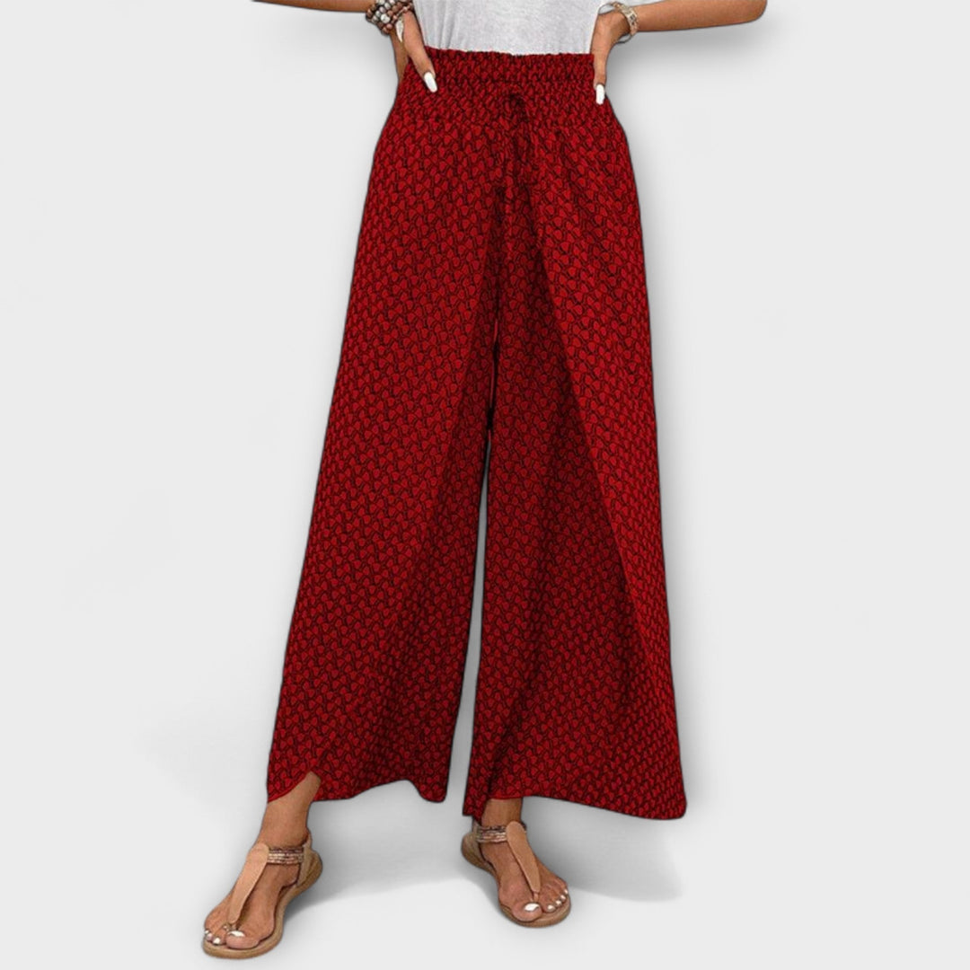 MAELLE | Flowy High-Waist Palazzo Pants