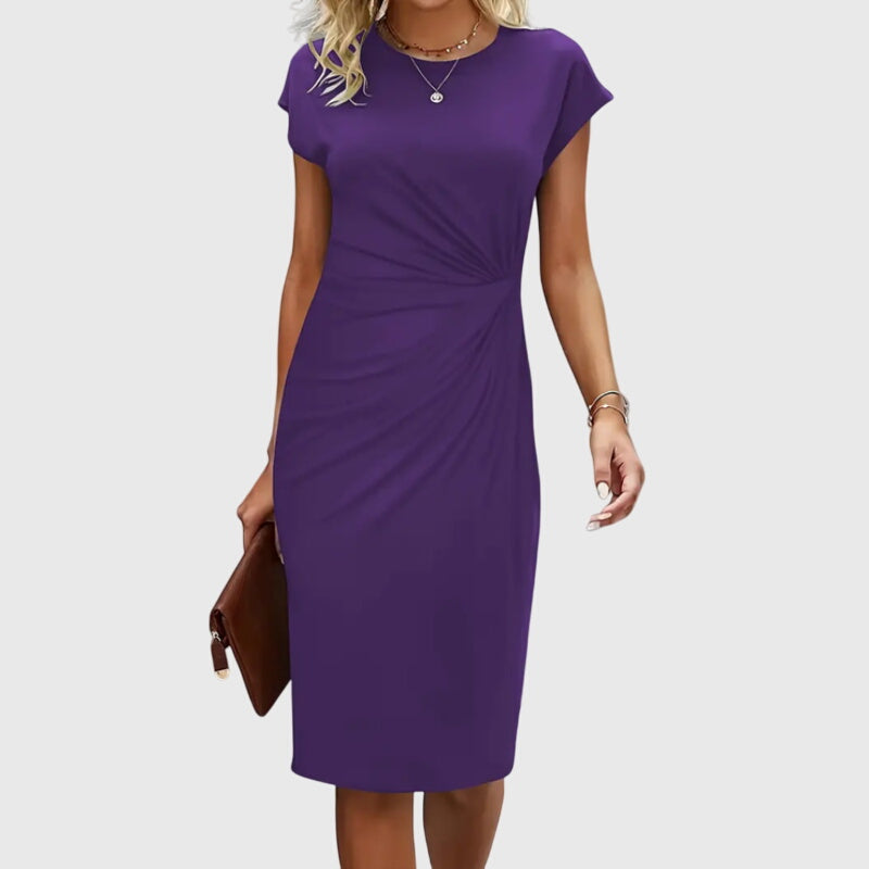 VIENNA | Elegant Sleeveless Midi Dress