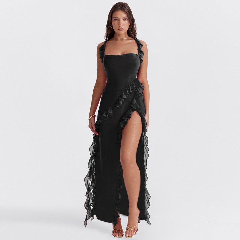 Prisella | Dazzling Ruffled Dress