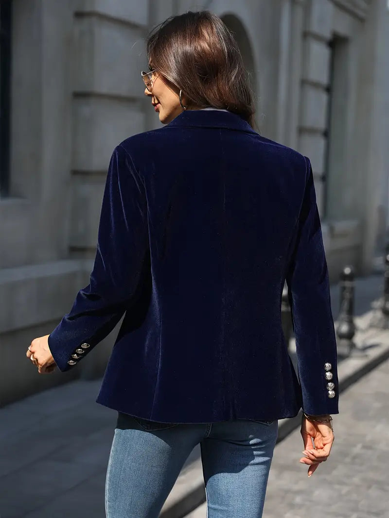 LIVARA | Velvet Tailored Blazer