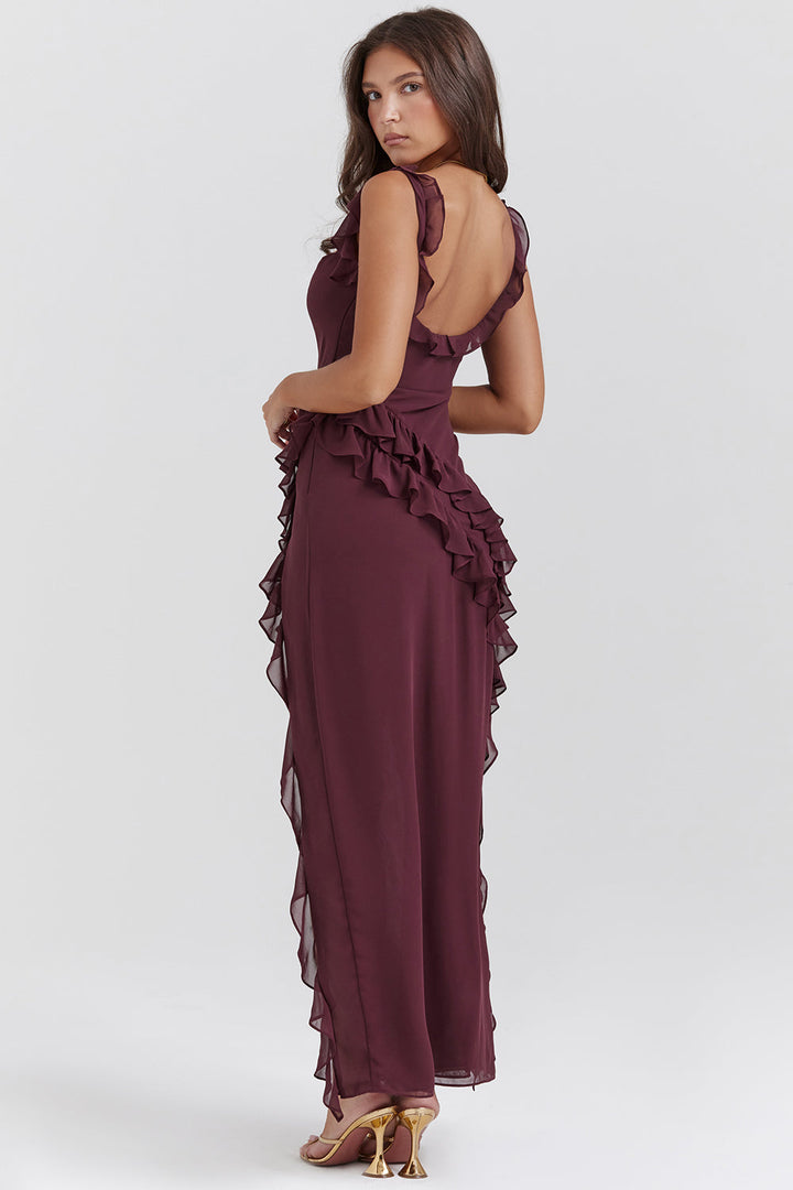Prisella | Dazzling Ruffled Dress