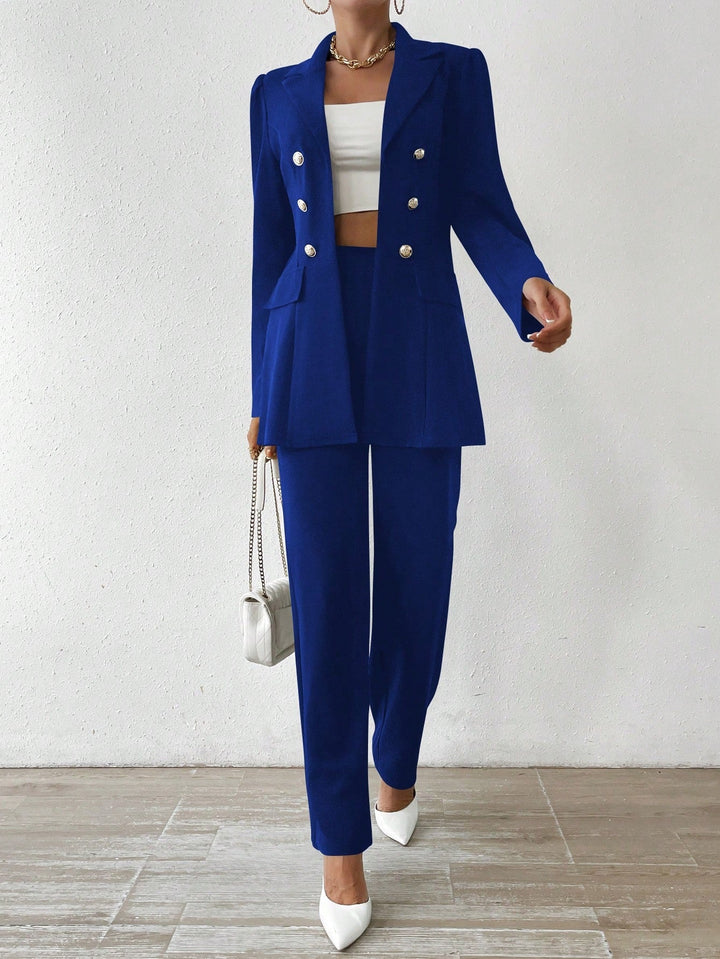 CAMILLE | Long Sleeve Suit Ensemble