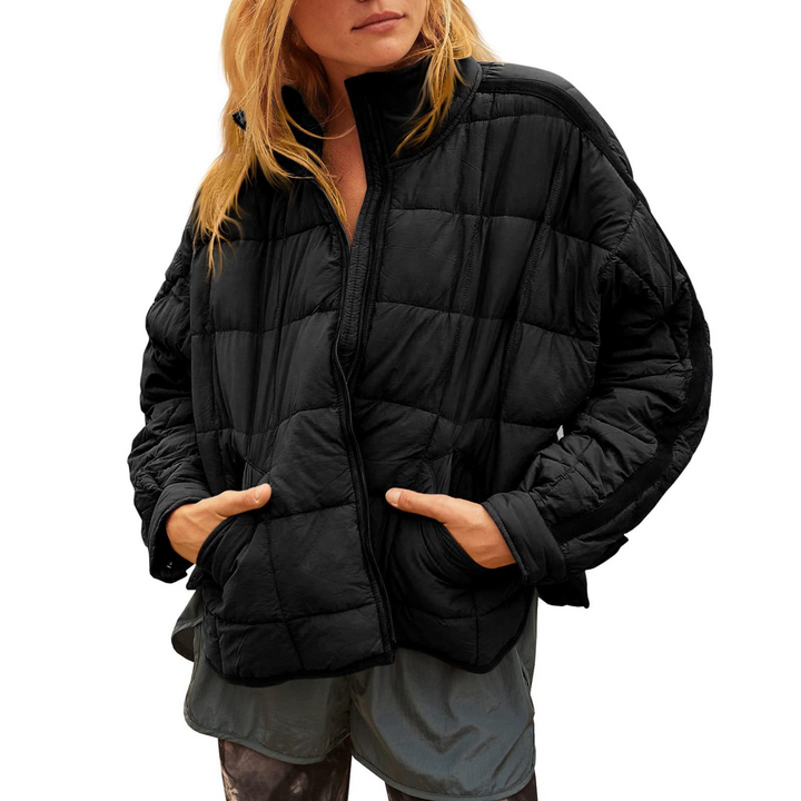 NOELLE | Lightweight Zip Puffer Jacket