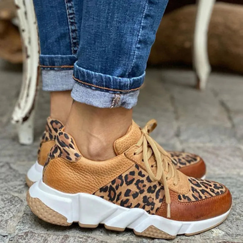 CRIZZY | Bold Leopard Sneakers