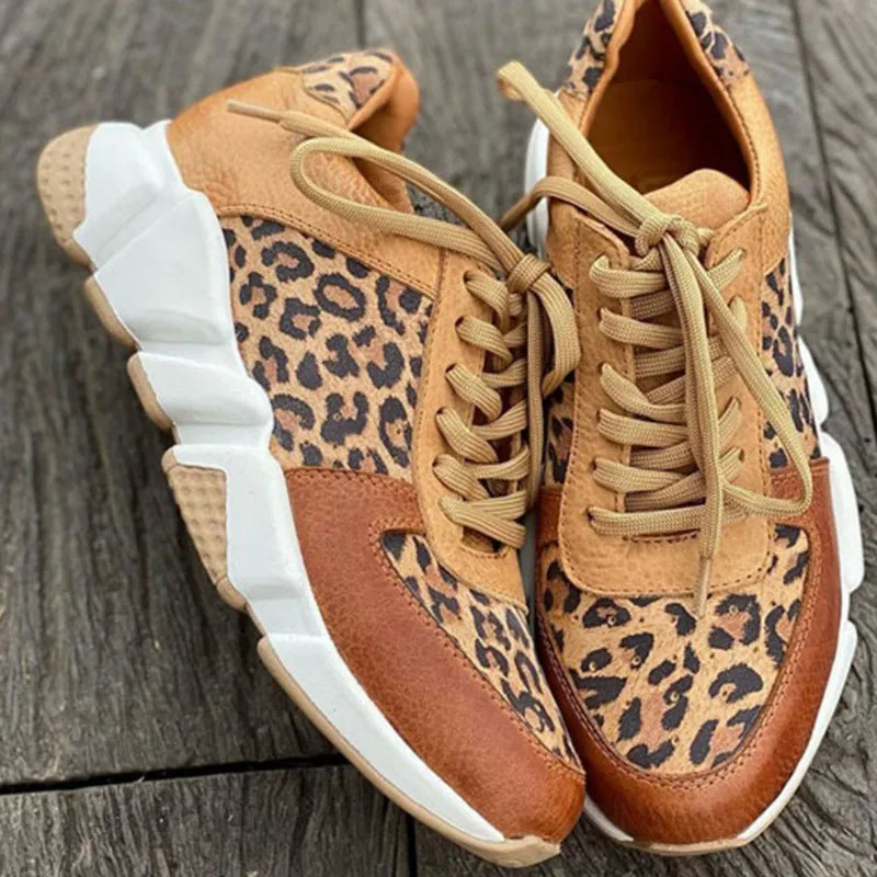 CRIZZY | Bold Leopard Sneakers