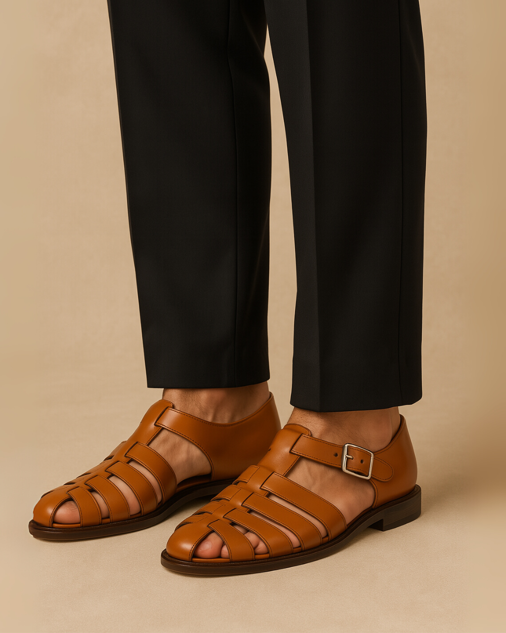 SOREN | Classic Summer Buckle Sandals