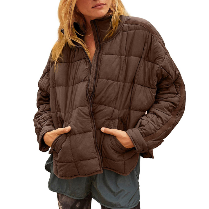 NOELLE | Lightweight Zip Puffer Jacket