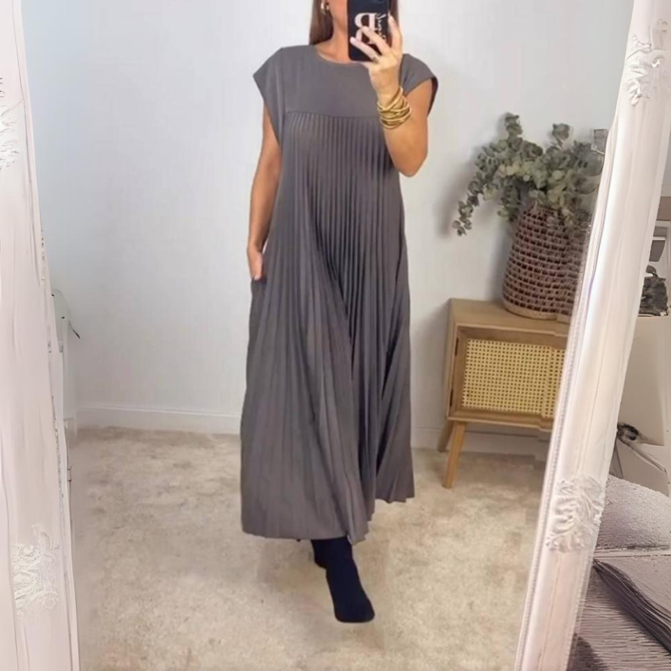 Dhane | Light And Fresh Pleated Dress