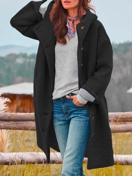 NAELLE | Elegant Mid-Length Coat