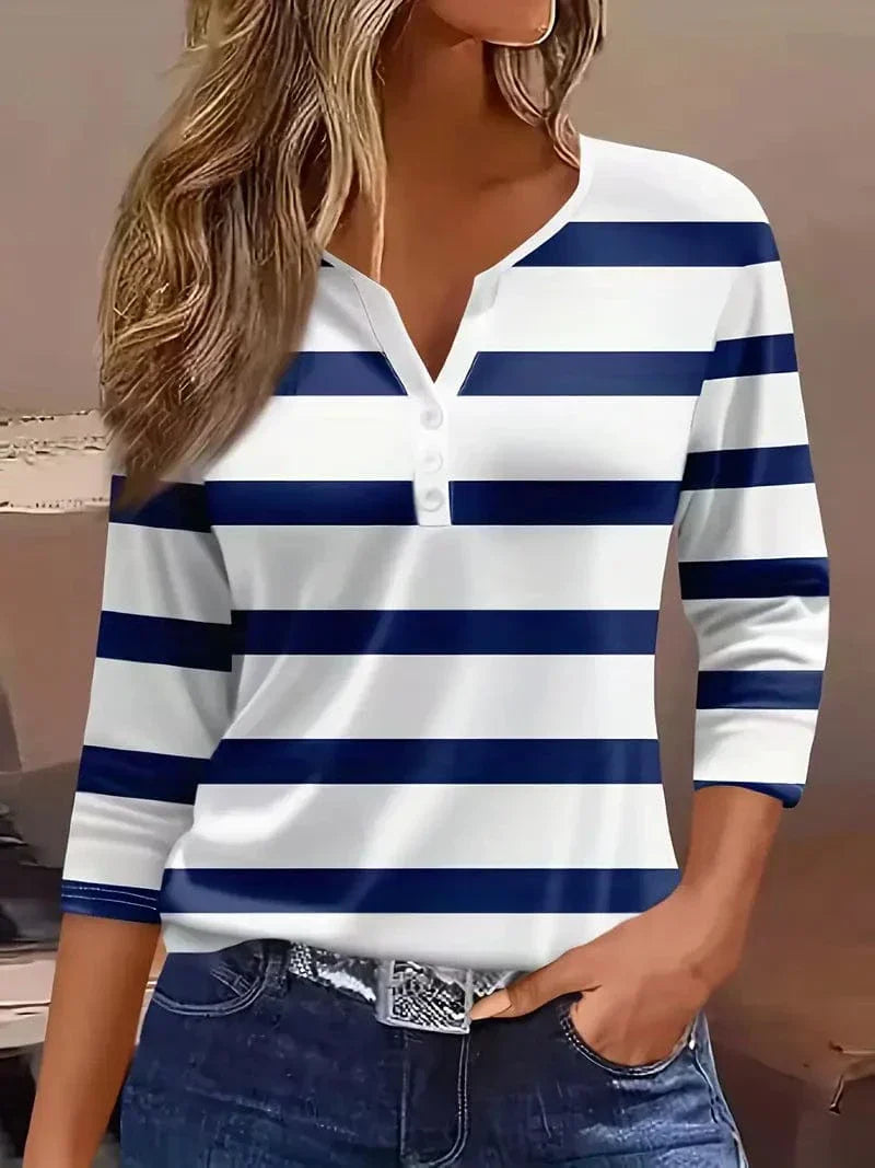 MARAIS | Nautical Stripe Everyday Top