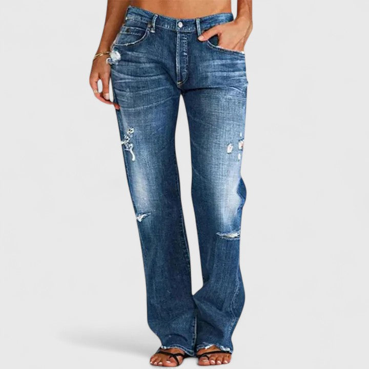 ANETTE | Chic Wide-Leg Jeans for Everyday Comfort
