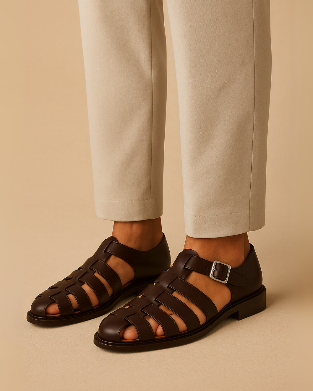 SOREN | Classic Summer Buckle Sandals