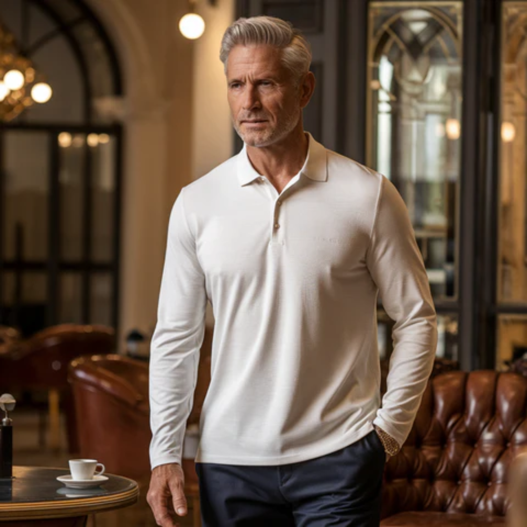 Murphy | Sleek Comfort Polo Top