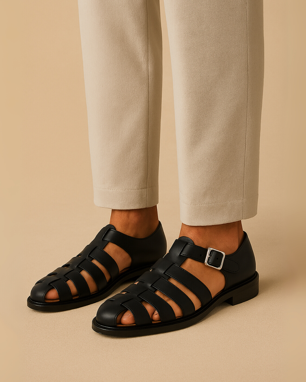 SOREN | Classic Summer Buckle Sandals