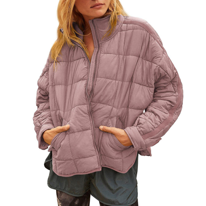 NOELLE | Lightweight Zip Puffer Jacket