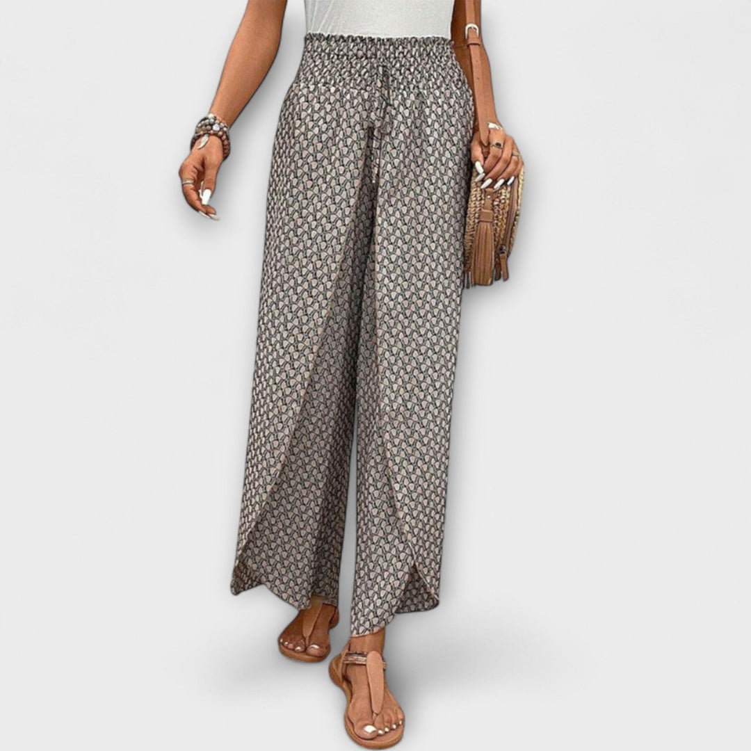 MAELLE | Flowy High-Waist Palazzo Pants