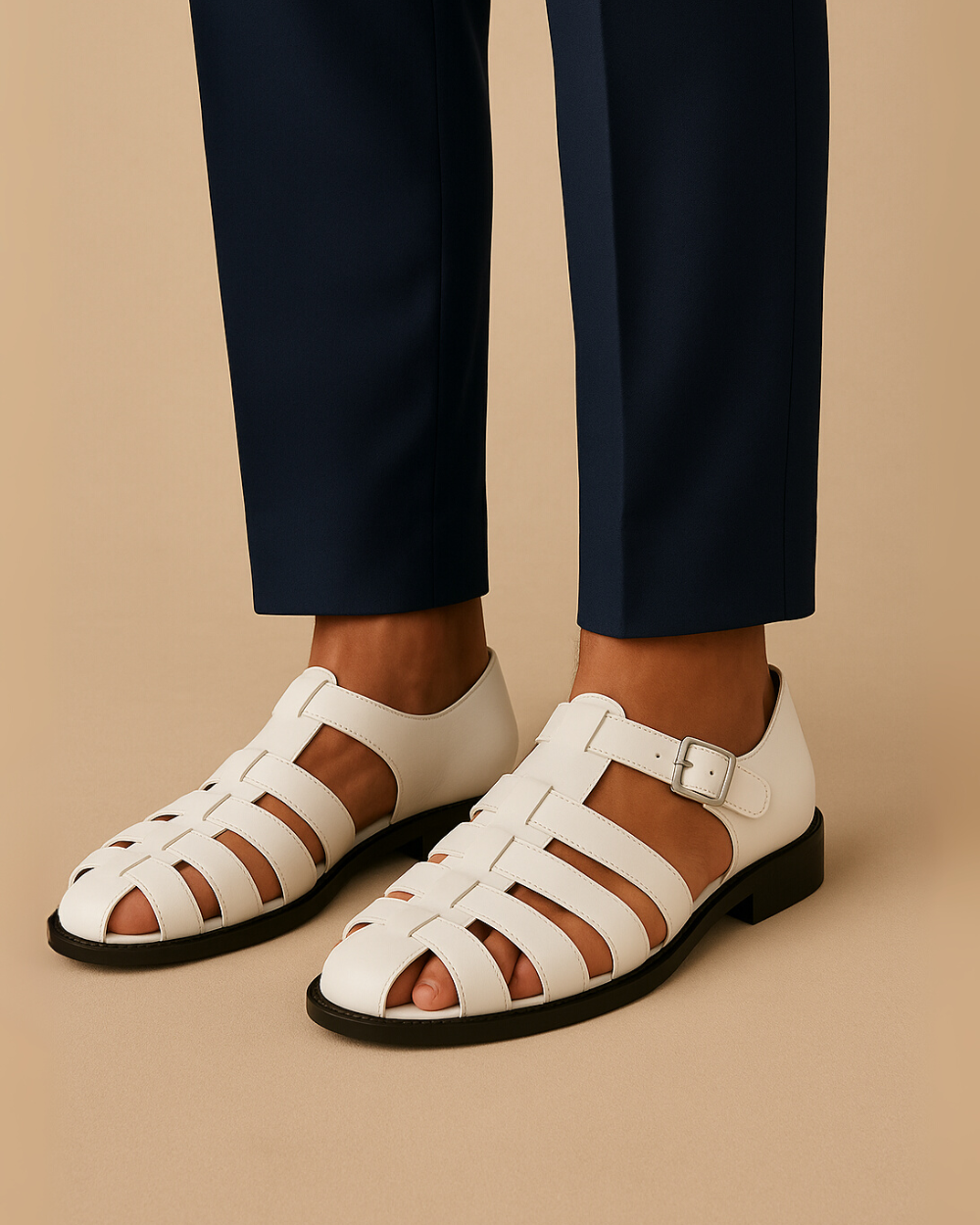 SOREN | Classic Summer Buckle Sandals