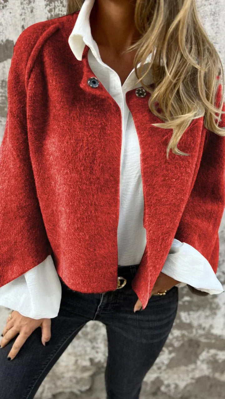 CLARISSE | Timeless Round Neck Coat