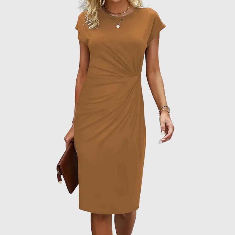 VIENNA | Elegant Sleeveless Midi Dress