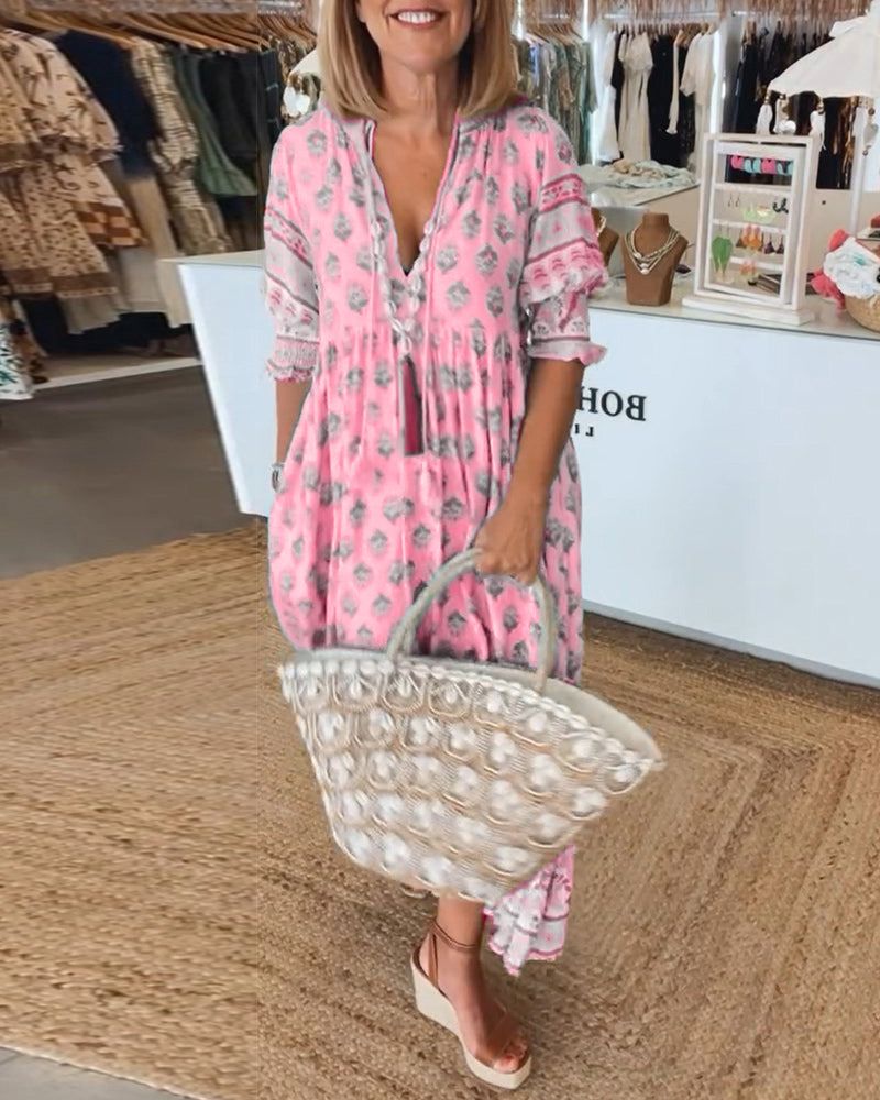 Hiley | Casual Printed Dress