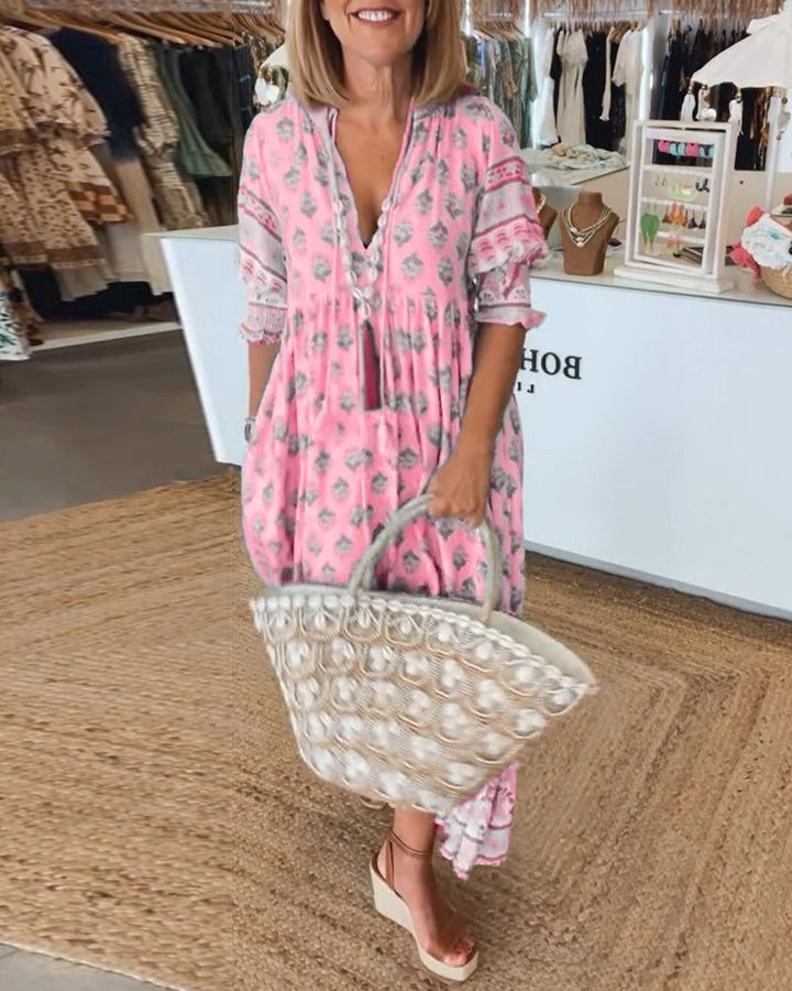 Hiley | Casual Printed Dress