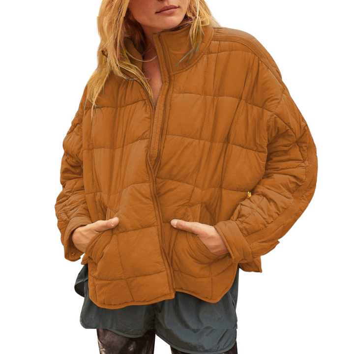 NOELLE | Lightweight Zip Puffer Jacket