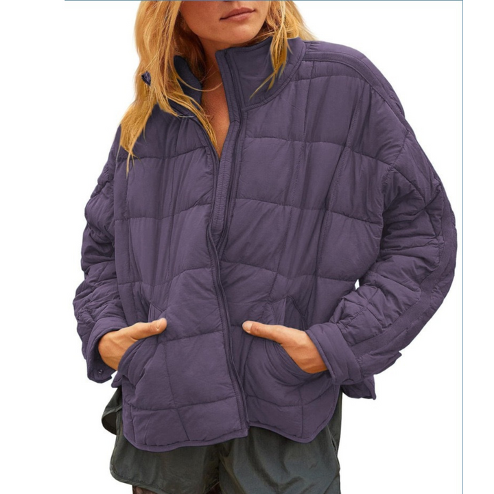 NOELLE | Lightweight Zip Puffer Jacket