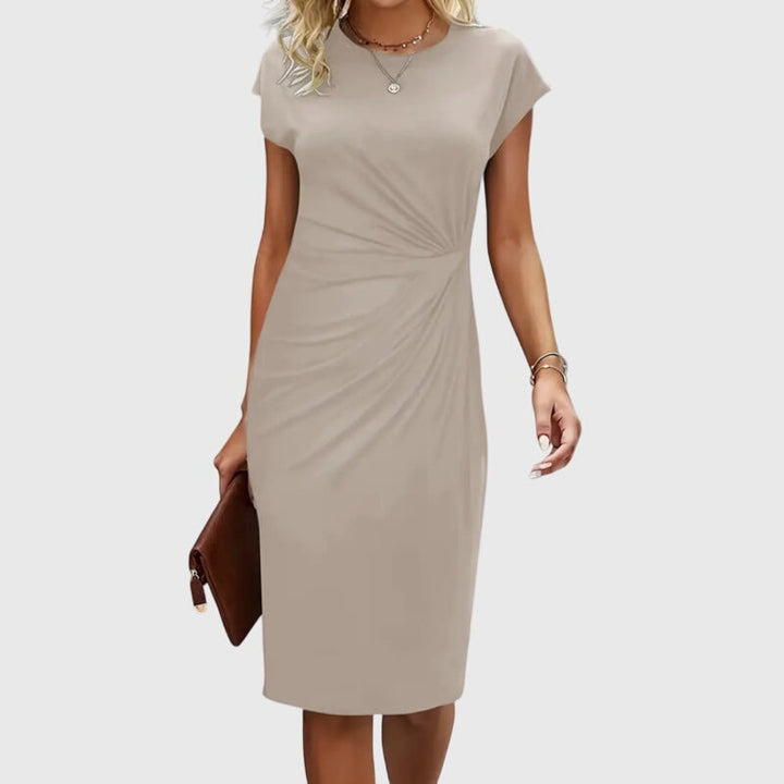 VIENNA | Elegant Sleeveless Midi Dress
