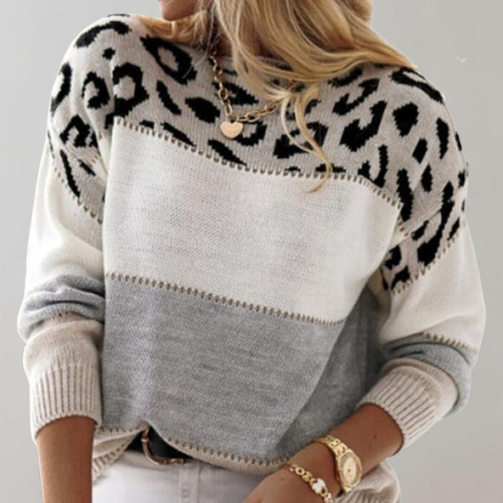 LYANA | Bold Leopard Print Sweater