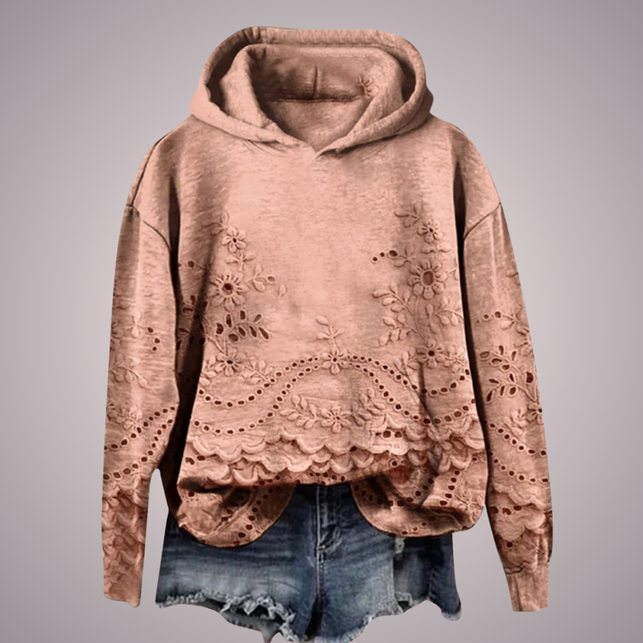 SASCHA | Printed Casual Hoodie