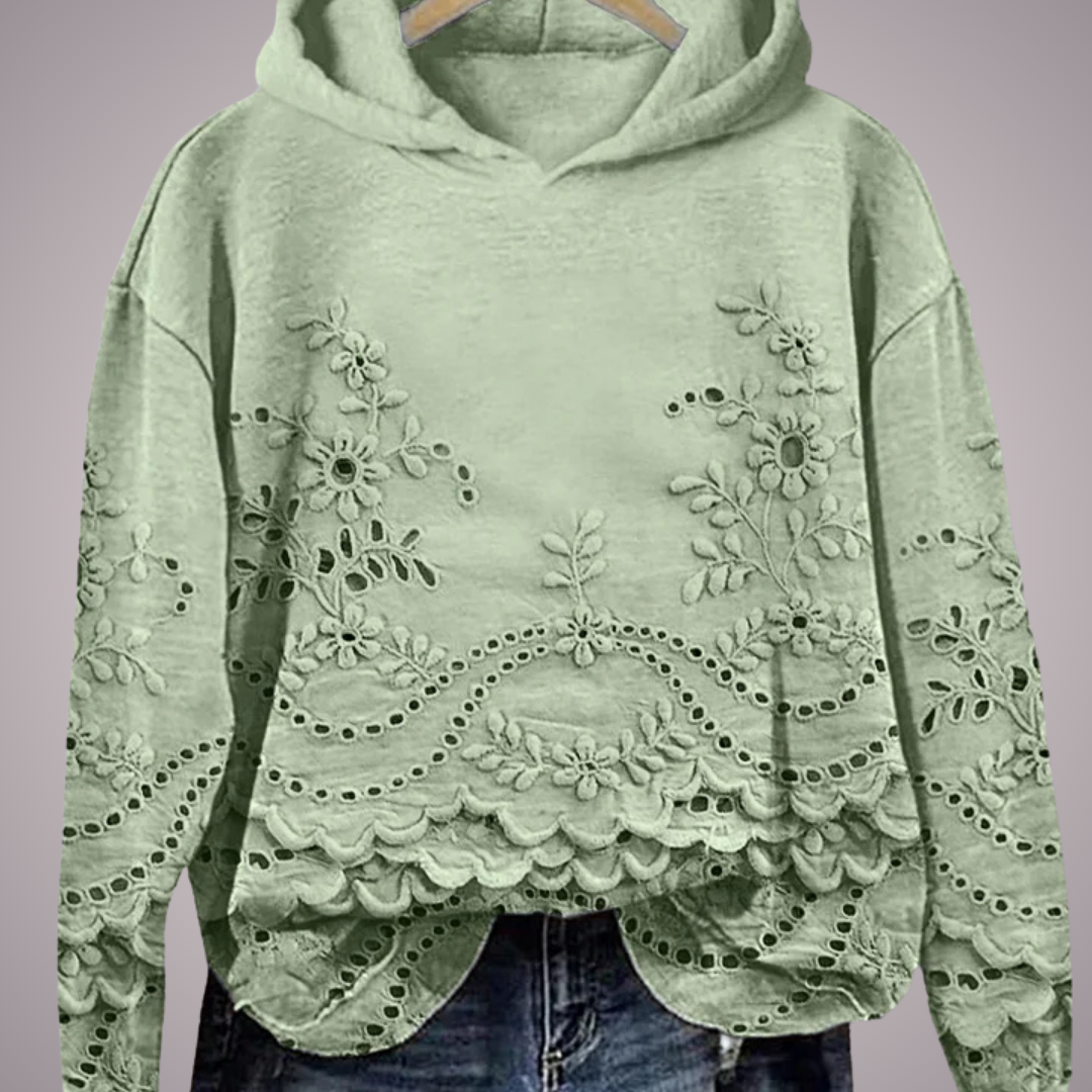 SASCHA | Printed Casual Hoodie