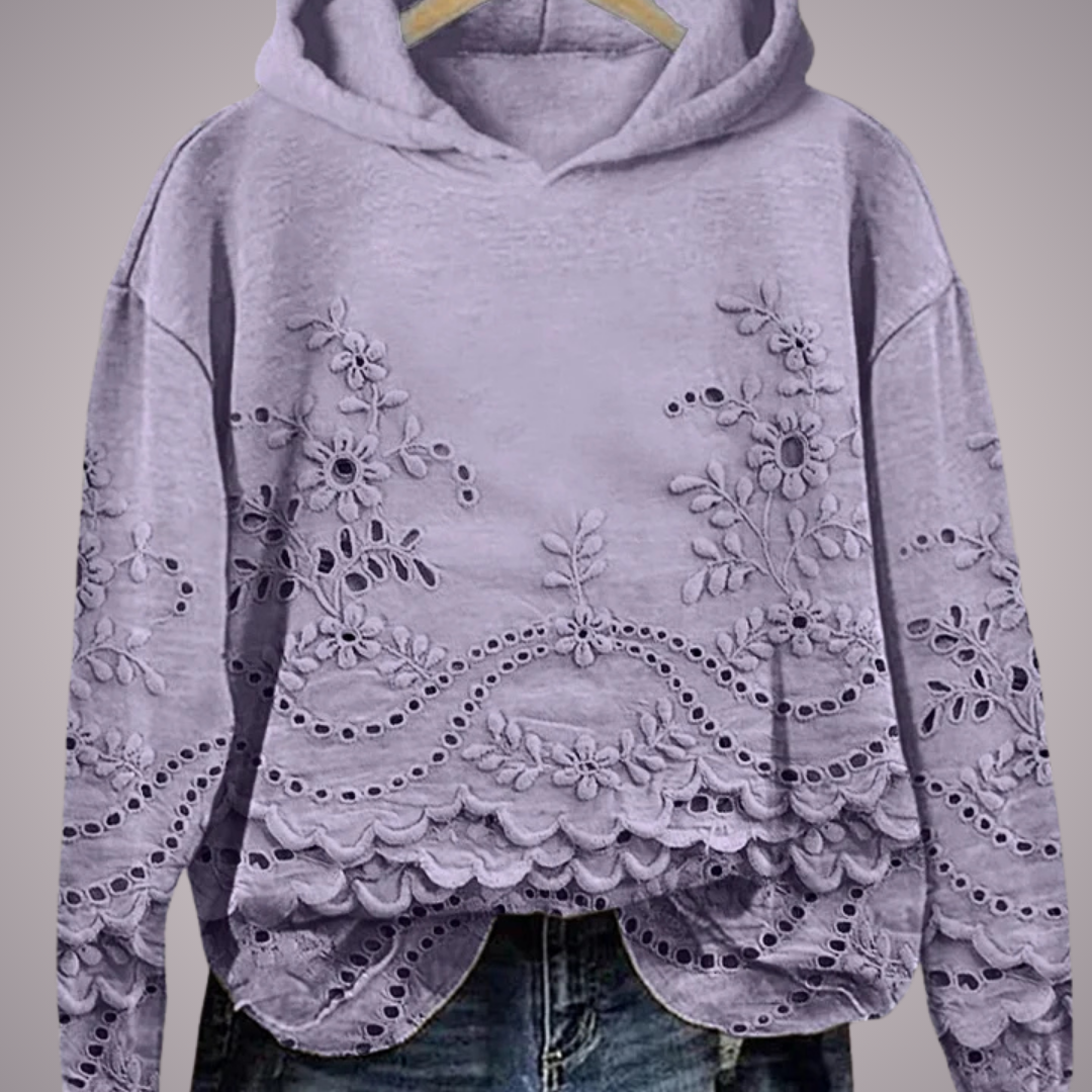 SASCHA | Printed Casual Hoodie