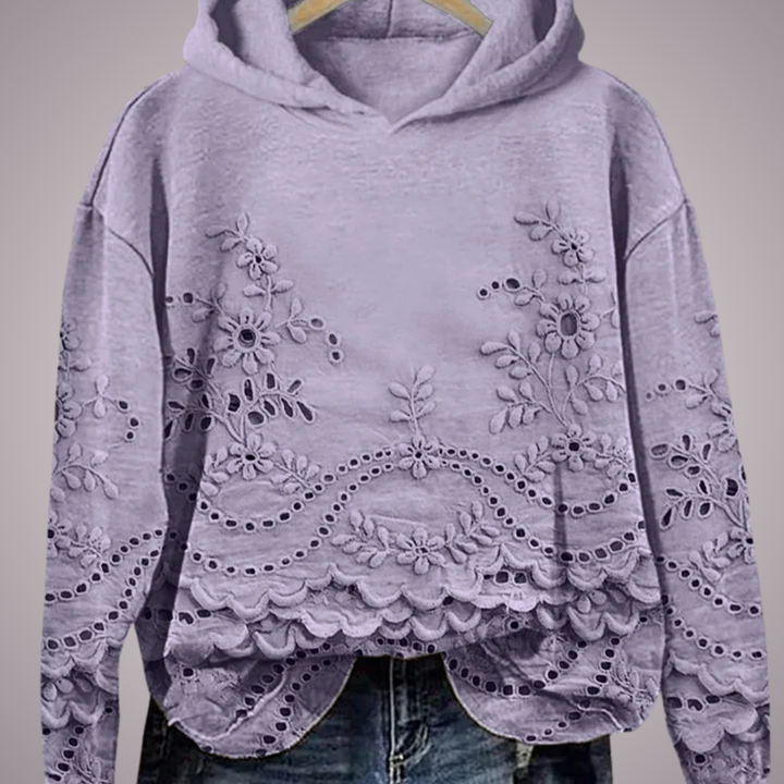 SASCHA | Printed Casual Hoodie