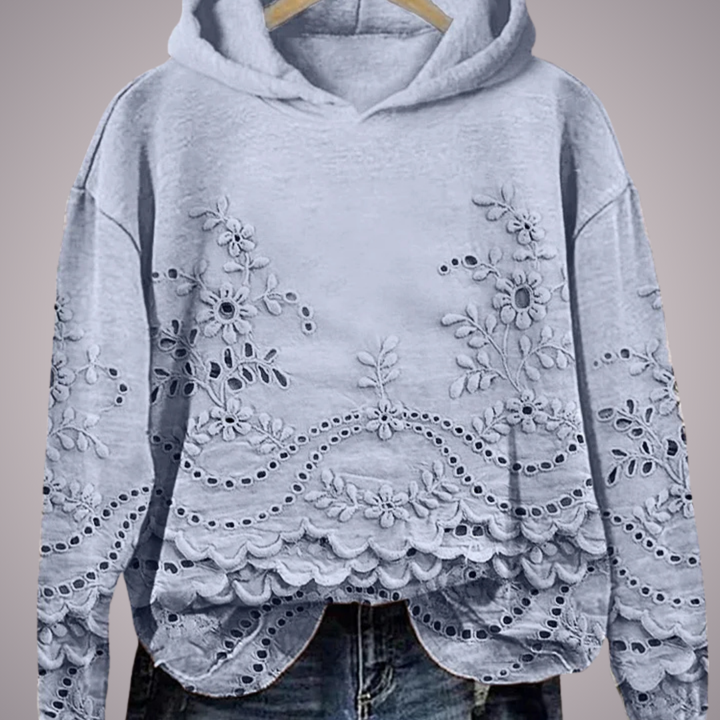 SASCHA | Printed Casual Hoodie