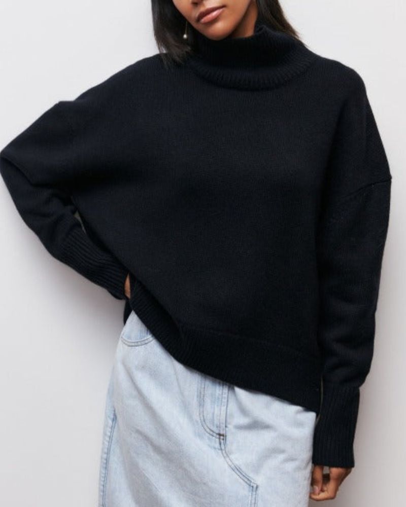 URIEL | Classic Turtleneck Sweater