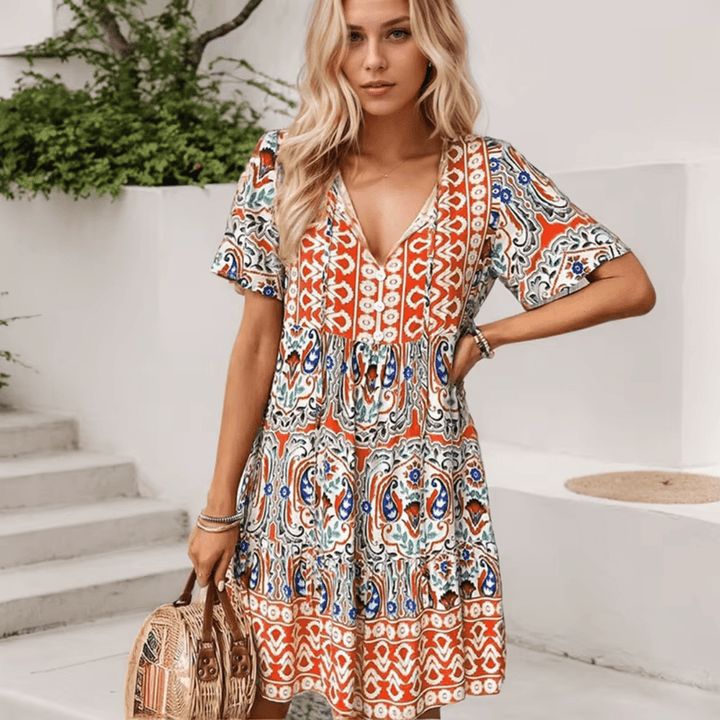 REINA | Elegant Midi Dress for Day & Night