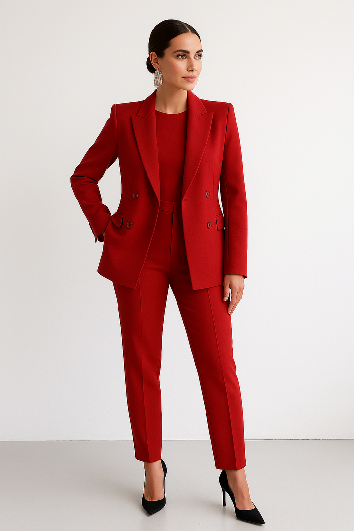 EVELORA | Slim Fit Women’s Suit