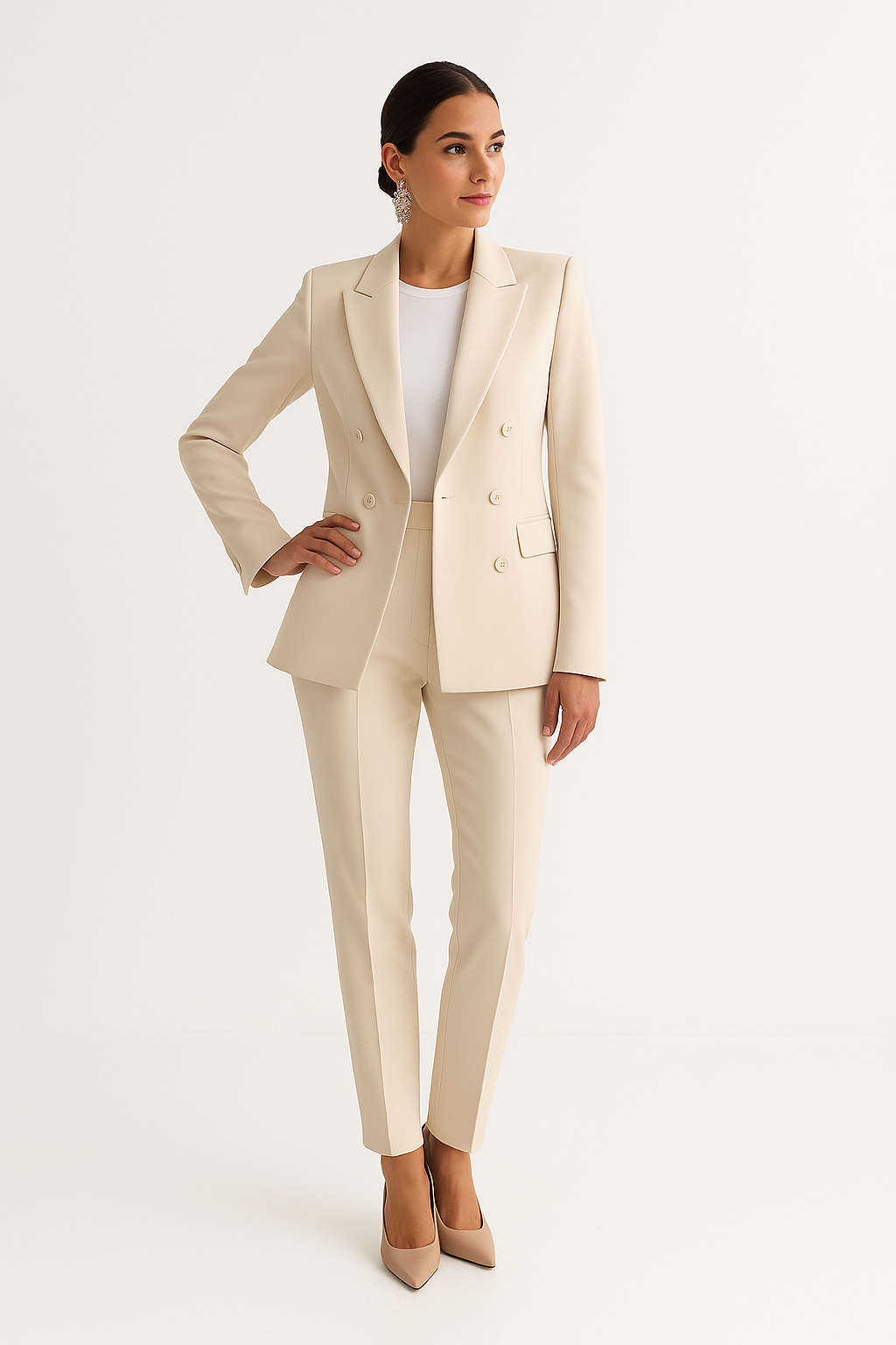 EVELORA | Slim Fit Women’s Suit