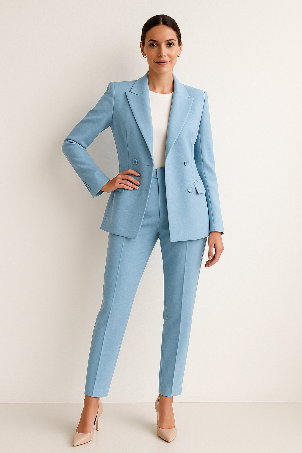 EVELORA | Slim Fit Women’s Suit