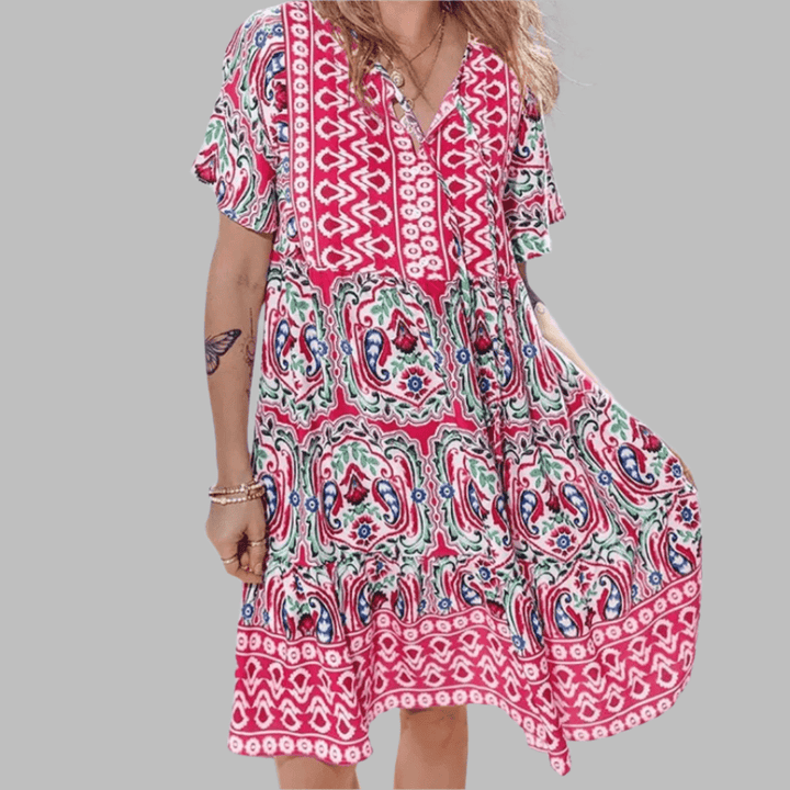 REINA | Elegant Midi Dress for Day & Night