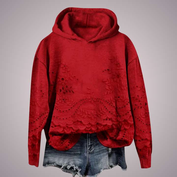 SASCHA | Printed Casual Hoodie