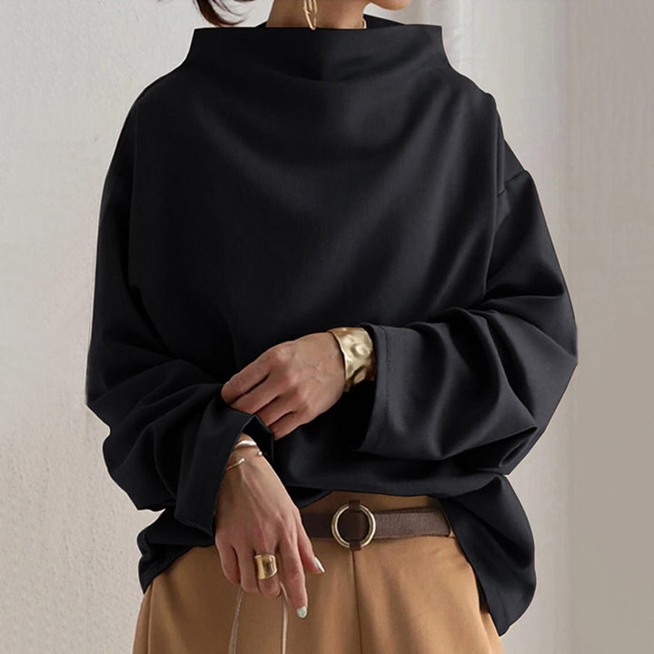 EVELORA | Timeless High-Neck Top