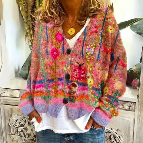 FLORENTINA | Romantic Floral Lightweight Layer