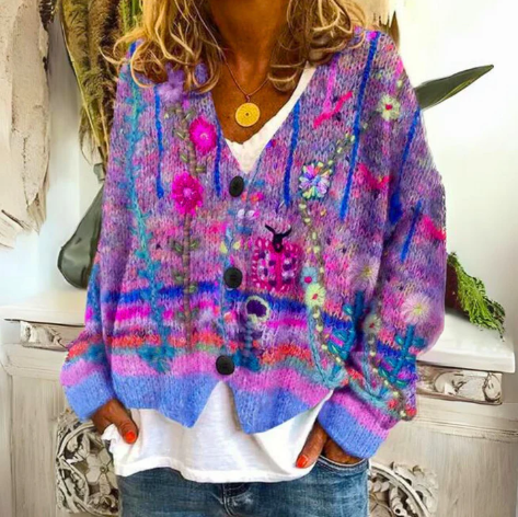 FLORENTINA | Romantic Floral Lightweight Layer
