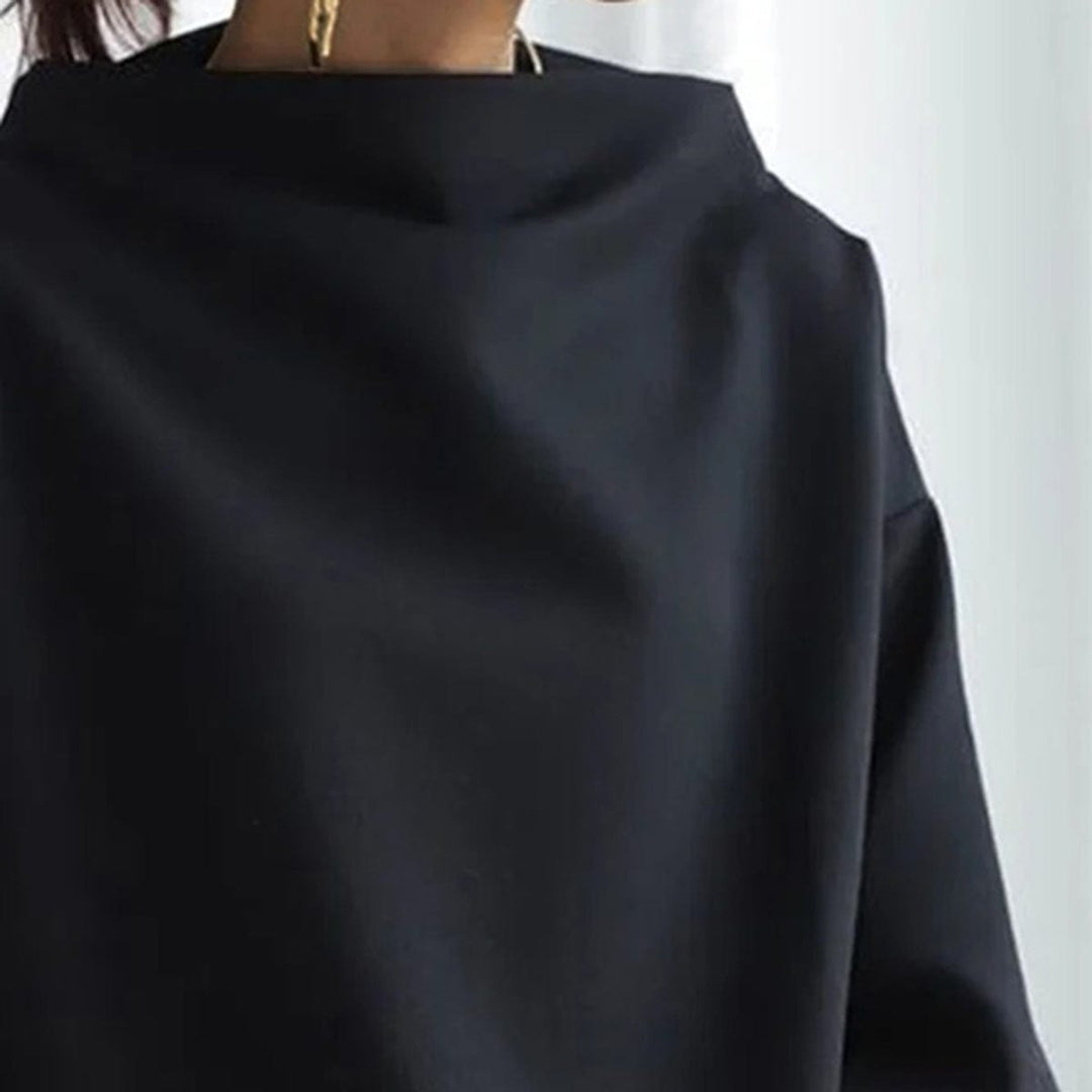 EVELORA | Timeless High-Neck Top