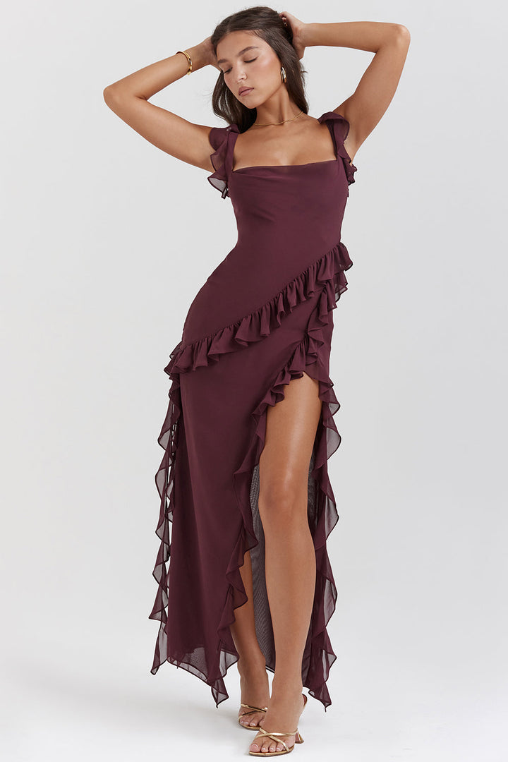 Prisella | Dazzling Ruffled Dress