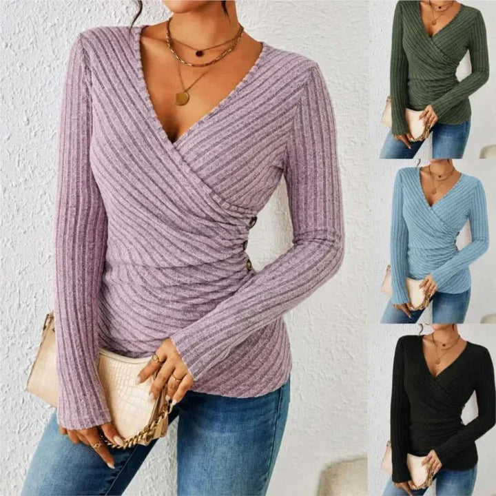 KEIRA | V-Neck Top for Everyday Confidence