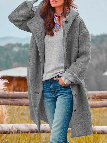 NAELLE | Elegant Mid-Length Coat