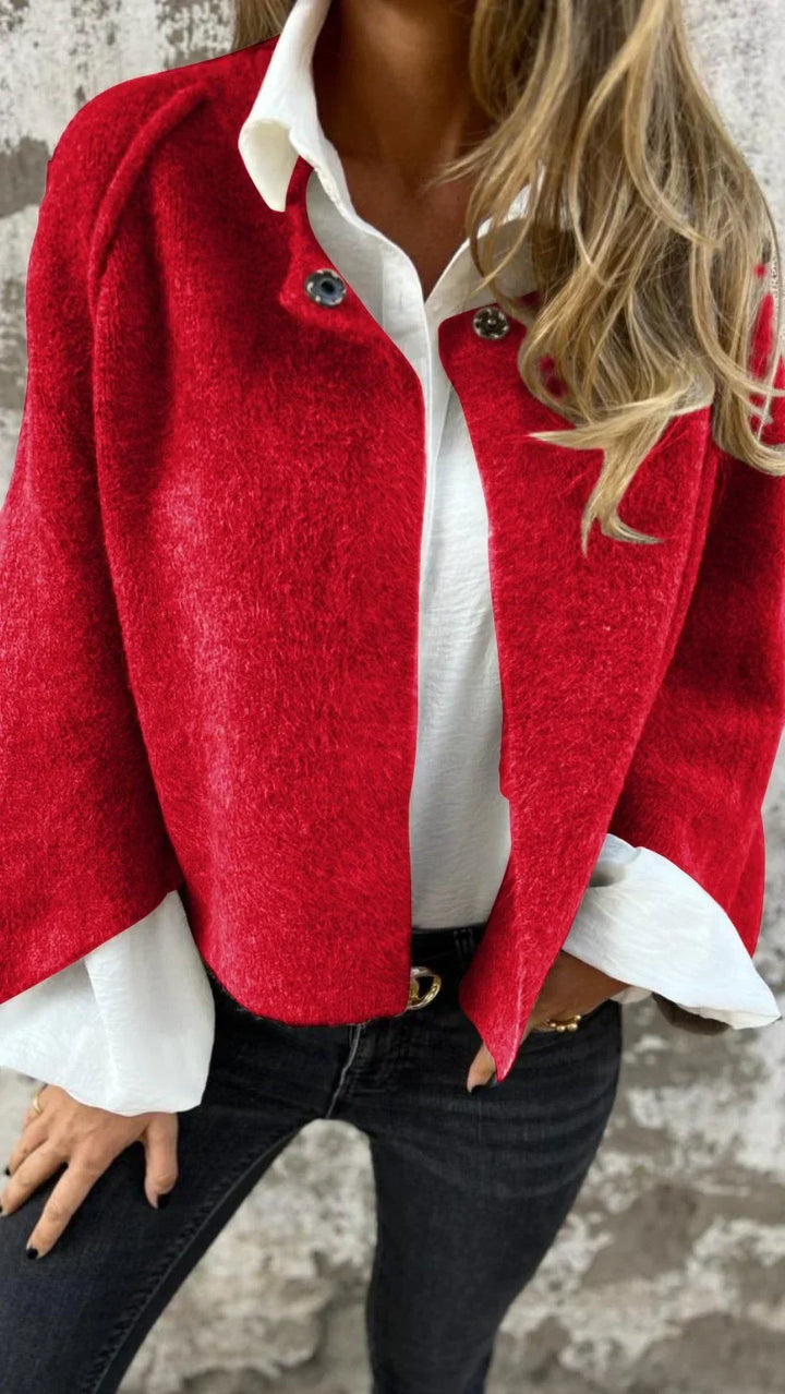 CLARISSE | Timeless Round Neck Coat