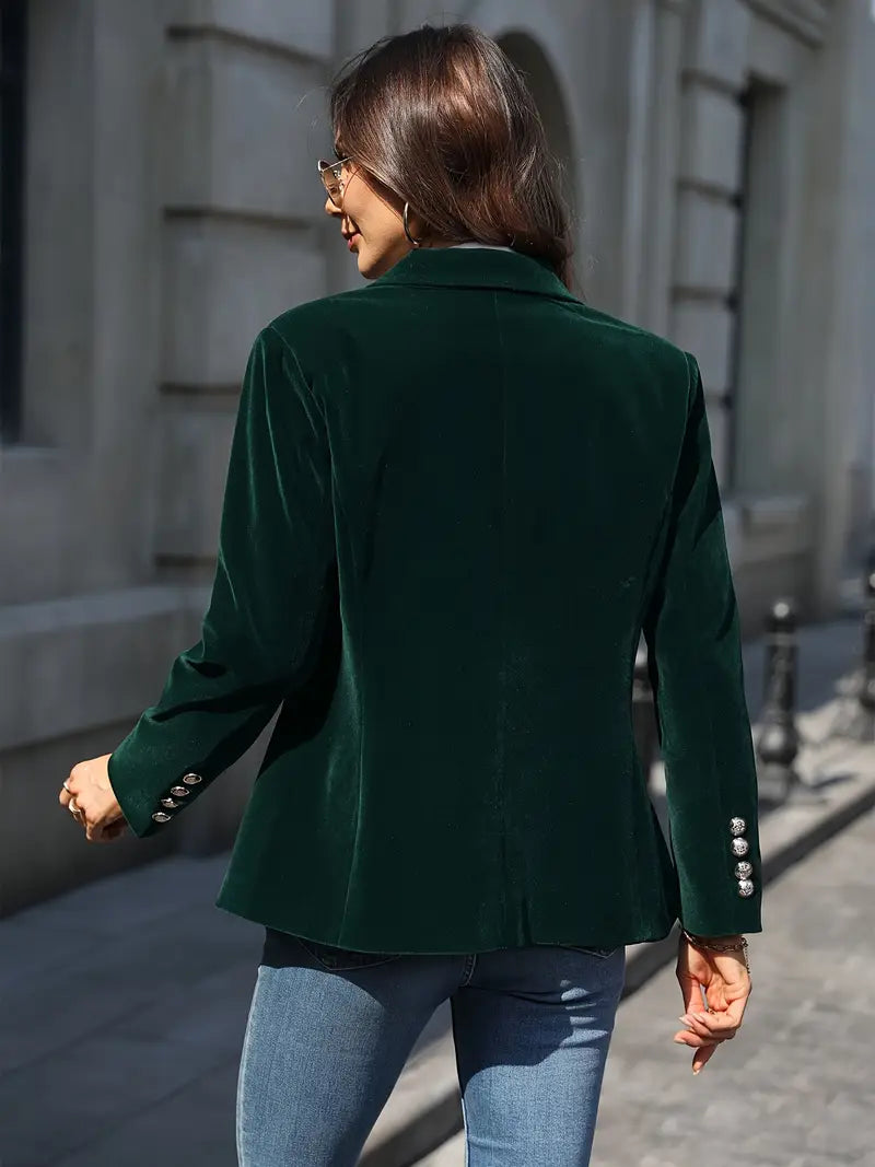 LIVARA | Velvet Tailored Blazer